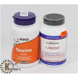 NOW TAURINE 100 CAPSULES SOLD WITH BRAD KING