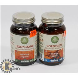 PURICA LIONS MANE MICRONIZED MUSHROOMS 60 CAPS