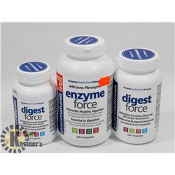 PRAIRIE NATURALS ENZYME FORCE 140 CAPSULES EXP