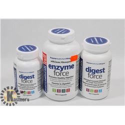 TWO PRAIRIE NATURALS ENZYME FORCE 140 CAPSULES