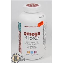 PRAIRIE NATURALS OMEGA 3 FORCE WITH LEMON OIL