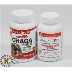 NUTRIDOM CHAGA MUSHROOM IMMUNITY BOOSTER 120