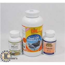 BILL NATURAL SOURCES SEAL OIL OMEGA 3 500 SOFTGELS