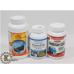 OMEGA FACTORS CERTIFIED ORGAINED FLAXSEED OIL