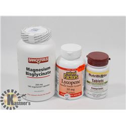 SANGSTERS MAGNESIUM BISGLYCINATE 180 VEGETARIAN