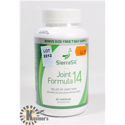 SIERRA SIL JOINT FORMULA 14 RELIEF OF JOINT PAIN