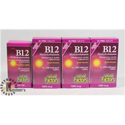 FOUR NATURAL FACTORS B12 METHYLCOBALAMIN