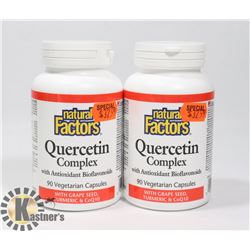 TWO NATURAL FACTORS QUERCETIN COMPLEX WITH