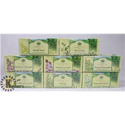 EIGHT BOXES OF ASSORTED HERBAL TEAS