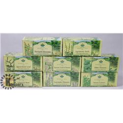 EIGHT BOXES OF ASSORTED HERBAL TEAS