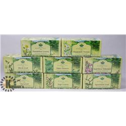 EIGHT BOXES OF ASSORTED HERBAL TEAS