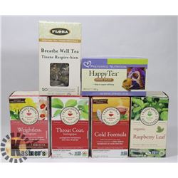6 BOXES OF HERBAL TEA