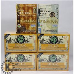 SIX BOXES OF DETOX TEA