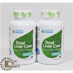 TWO PLATINUM NATURALS TOTAL LIVER CARE THERAPEUTIC