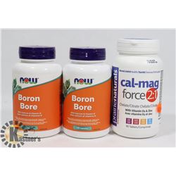 TWO NOW BORON WITH CALCIUM & VITAMIN D