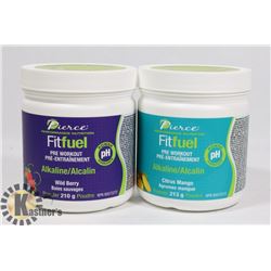 TWO PIERCE FIT FUEL PRE WORKOUT ALKALINE POSDER