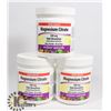 Image 1 : LOT OF 3 WEBBER NATURAL MAGNESIUM CITRATE 30MG