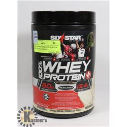 SIX STAR WHEY PROTEIN POWDER 907G VANILLA CREAM