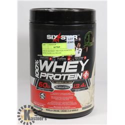 SIX STAR WHEY PROTEIN POWDER 907G VANILLA CREAM