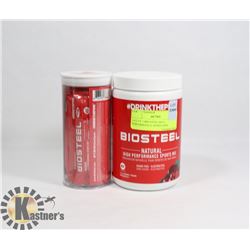 LOT OF 2 BIO STEEL HIGH PERFORMANCE SPORTS MIX,