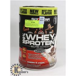 SIXSTAR 100% PROTEIN 907G COOKIES N' CREAM POWDER