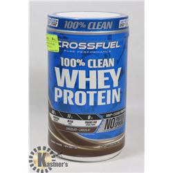 CROSSFUEL 100% WHEY PROTEIN POWDER 680G CHOCOLATE