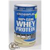 Image 1 : CROSSFUEL 100% WHEY PROTEIN POWDER 680G VANILLA,