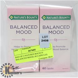 BAG OF 2 NATURES BOUNTY BALANCED MOOD, 60 CAPSULES