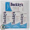 Image 1 : LOT OF 4 BUCKLEY'S COMPLETE 250ML EACH,