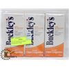 Image 1 : LOT OF 3 BUCKLEYS CHEST CONGESTION 150ML ,
