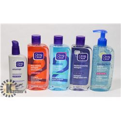 BAG OF ASSORTED CLEAN AND CLEAR PRODUCTS