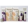 Image 1 : BAG OF ASSORTED AVEENO FACIAL CARE PRODUCTS
