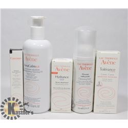 BAG OF ASSORTED AVENE BEAUTY PRODUCTS
