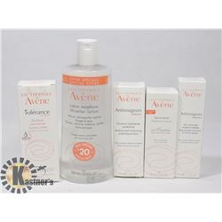 BAG OF ASSORTED AVENE BEAUTY PRODUCTS
