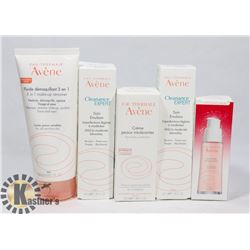 BAG OF ASSORTED AVENE BEAUTY PRODUCTS