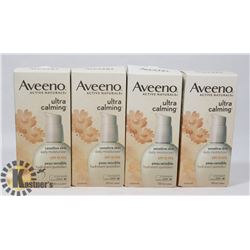 LOT OF 4 AVEENO DAILY MOISTURIZING CREAM
