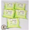 Image 1 : LOT OF 5 AVEENO MAKE UP WIPES