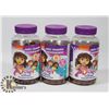 Image 1 : LOT OF 3 BOTTLES 180 DORA MULTI VITAMINS