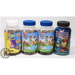BOX WITH 4 ASSORTED BOTTLES CHILDRENS MULTI