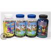 Image 1 : BOX WITH 4 ASSORTED BOTTLES CHILDRENS MULTI