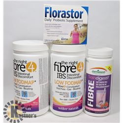 BAG OF ASSORTED FIBRE AND PROBIOTICS