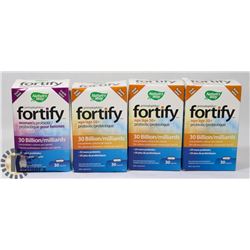 4 ASSORTED BOXES OF NATURES WAY FORTIFIED