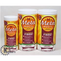 BAG OF ASSORTED METAMUCIL ORIGINAL 3 IN 1 FIBRE