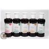 Image 1 : LOT OF 5 500ML BOTTLES ASSORTED OMBRA SPA