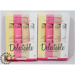 LOT WITH 2 BOXES OF 4 ASSORTED DELECTABLE ULTRA
