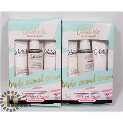 LOT WITH 2 BOXES OF 4 ASSORTED DELECTABLE