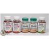 Image 1 : LOT OF 5 ASSORTED BOTTLES GUMMY VITAMIN B12