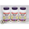 Image 1 : LOT OF 3 APPLE CIDER VINEGAR 500MG