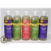 Image 1 : 5 ASSORTED BURTS BEES BODY WASH