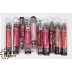 BAG OF ASSORTED BURTS BEES LIP CRAYONS